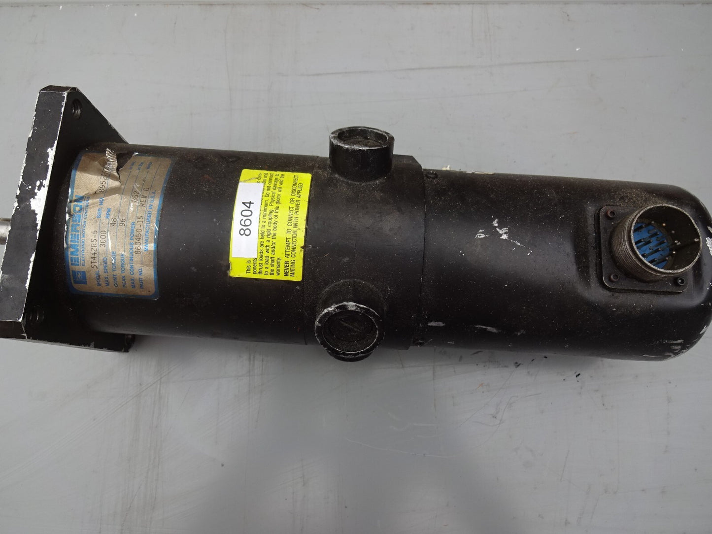 EMERSON ST442RS-5 / 860450-15 / MOTOR 3000 RPM / REV G OR REV C