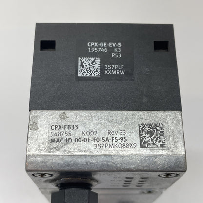 Festo Interface ModulE, CPX-FB33 (548755) + CPX-GE-EV-S (195746)