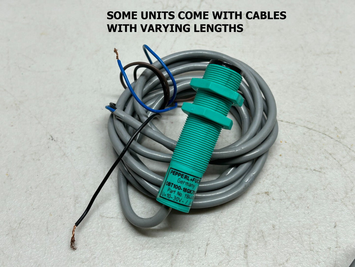 PEPPERL+FUCHS OBT100-18GK70-E0 / Y84490 / PHOTOELECTRIC SENSOR 10-30VDC 100MA