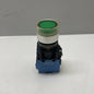 AB Illuminated Push Button 22mm - Green - 800E Series 250V Max 800ES-LF33DL0X10