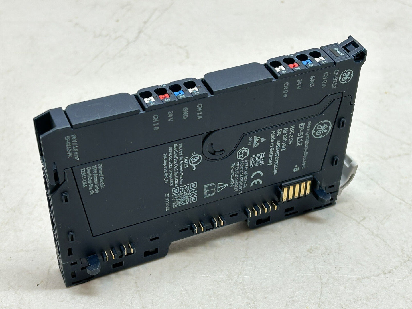 GE Emerson EP-5112-B  2-Channel 100 kHz High Speed Counter Module