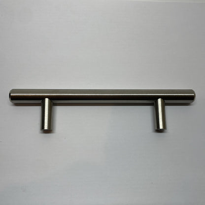 Cabinet / Drawer Pull Stainless Steel Cupboard Round T Bar Handle 6"