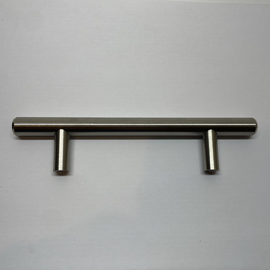 Cabinet / Drawer Pull Stainless Steel Cupboard Round T Bar Handle 6"