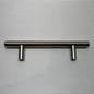 Cabinet / Drawer Pull Stainless Steel Cupboard Round T Bar Handle 6"