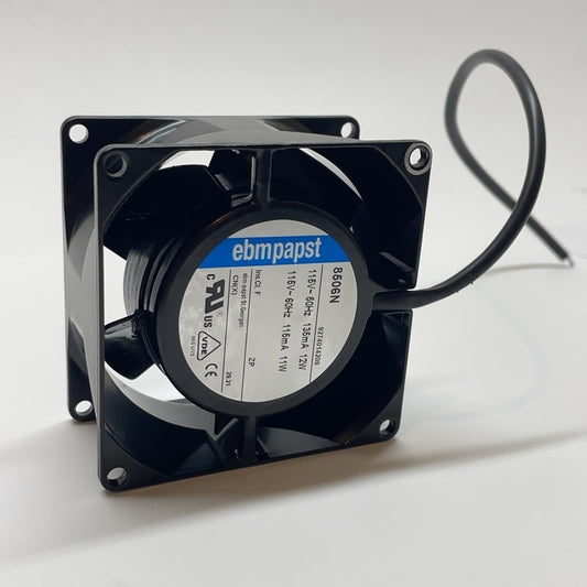 EBM-PAPST 8506N AC Axial Fan 115VAC 80x80x38mm 11W Ball Bearing