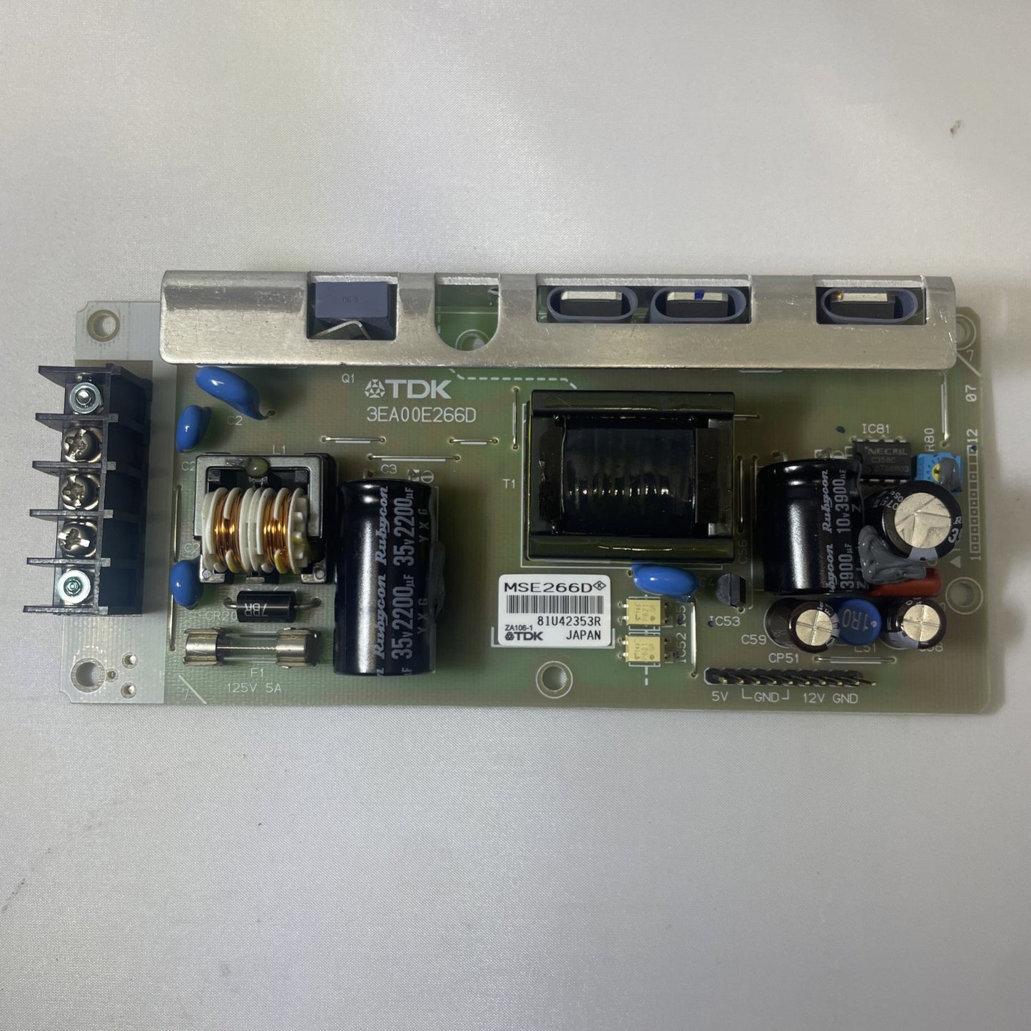 1PCS TDK MSE266D Switching Power Board in Excellent Condition