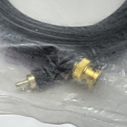 RG59A Coaxial Cable, RCA Male / BNC Male, 12.0 ft - NEW