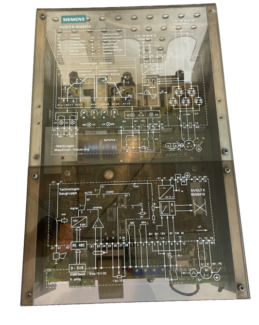 SIEMENS SIVOLT K 6SG6410 STELLER POWER CONTROLLER 6SG6410-2CA75-ZA76