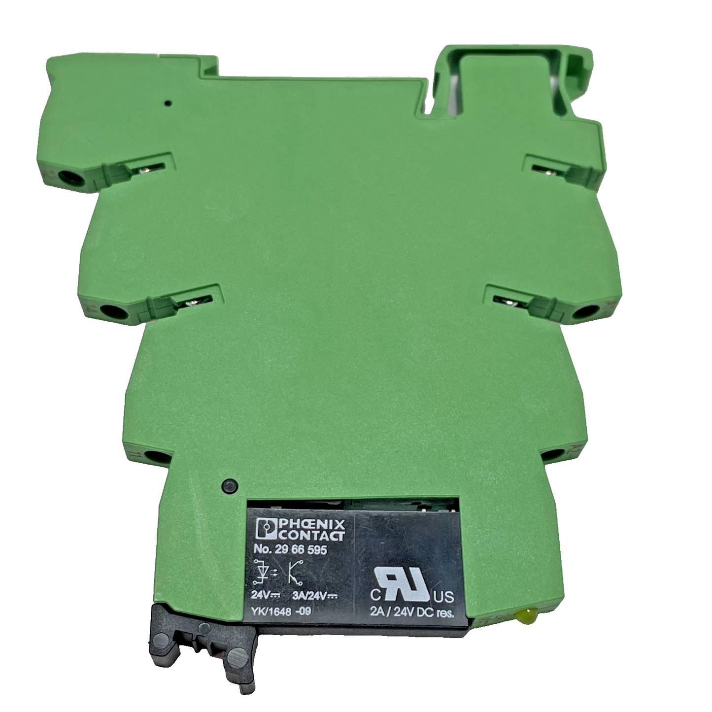 (LOT OF 4) Phoenix Contact PLC-BSC-24DC/21   29 66 595 Relay module