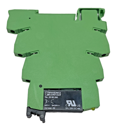 (LOT OF 4) Phoenix Contact PLC-BSC-24DC/21   29 66 595 Relay module