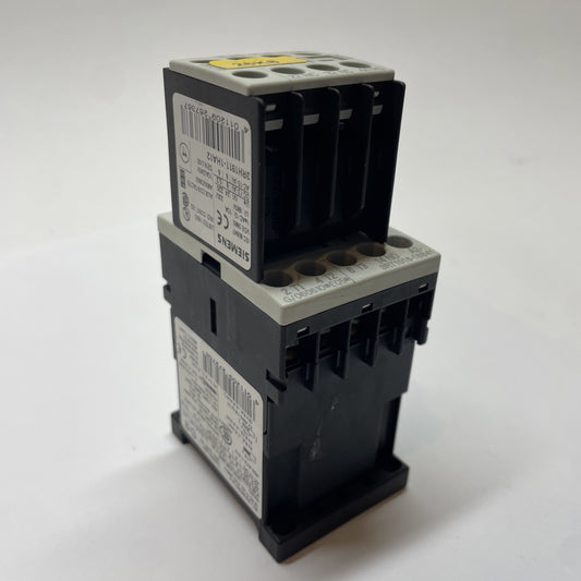 SIEMENS 3RT1016-1BB41 CONTACTOR w/ 3RH1911-1HA12