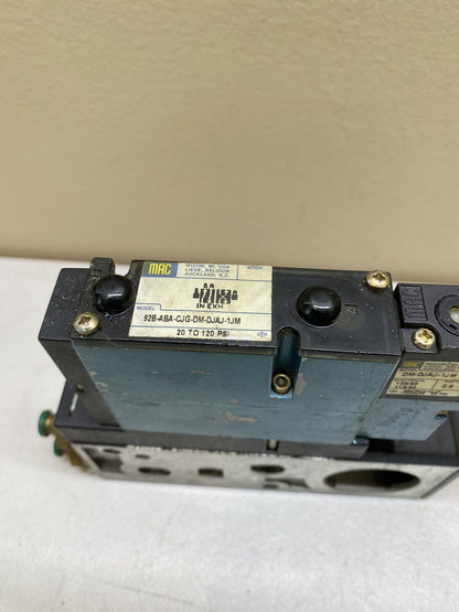 MAC 92B-ABA-CJG-DM-DJAJ-1JM SOLENOID VALVE / DM-DJAJ-1JM WITH FC92B-AA