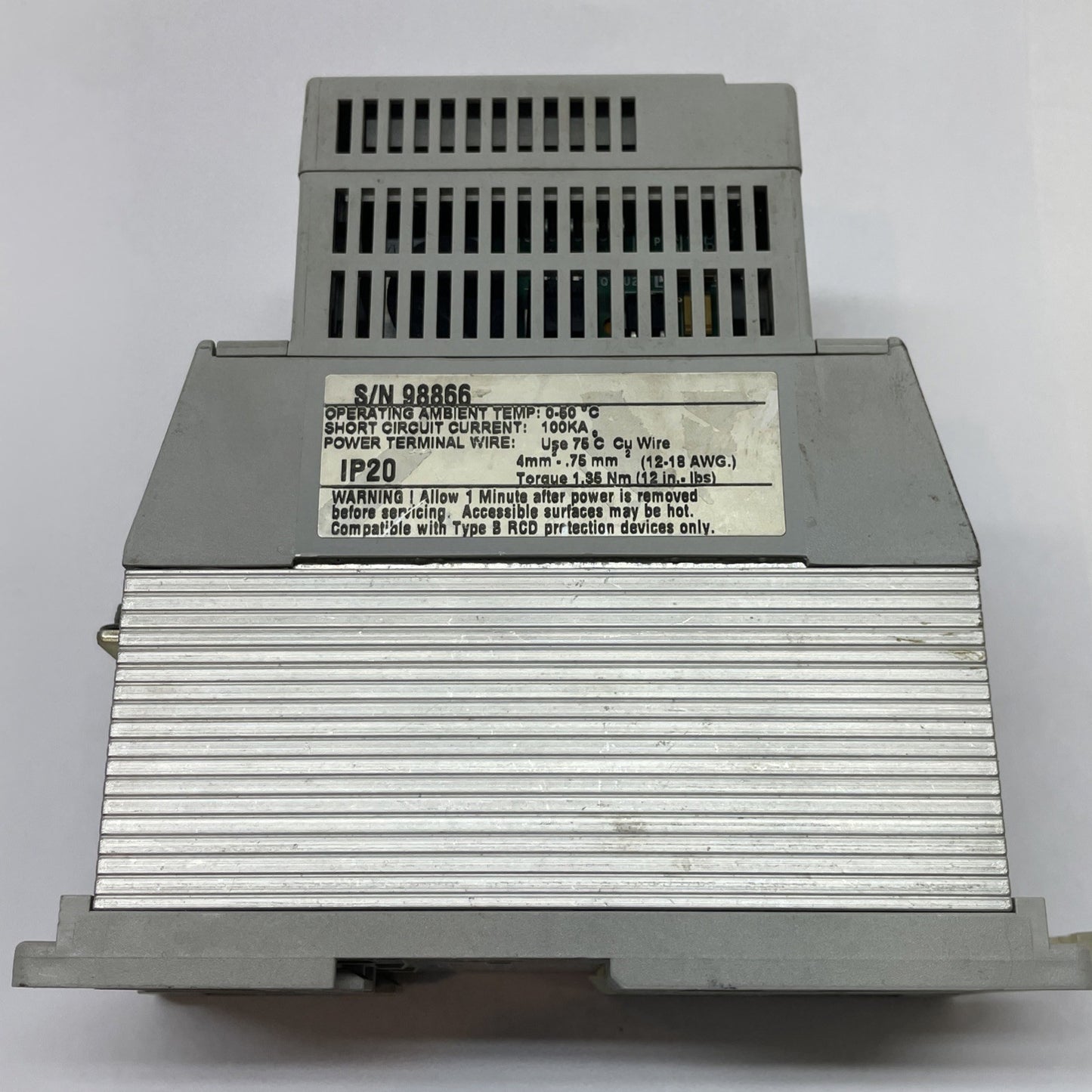 Allen-Bradley 160-BA01NPS1P1 AC Variable Speed Drive Controller 0.5 HP 1.2 A