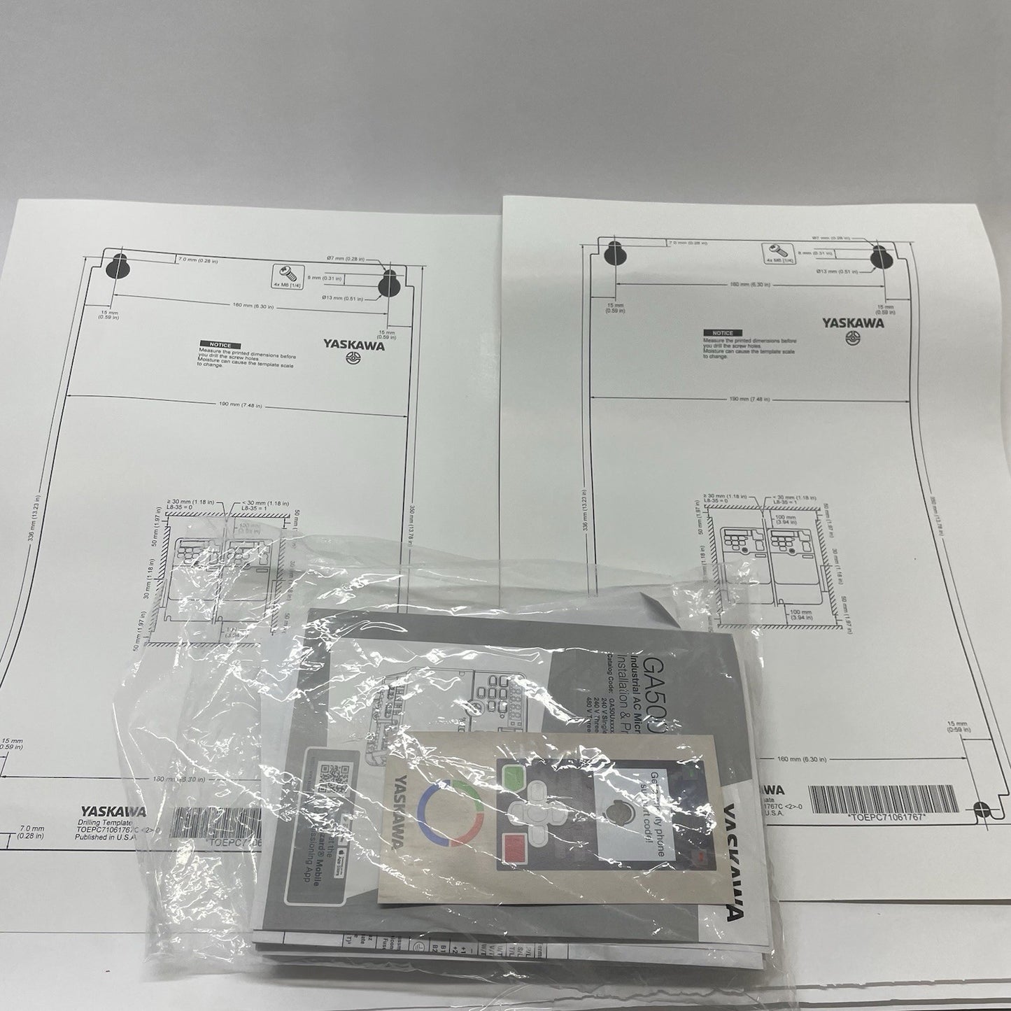 Yaskawa GA500 AC Inverter Drive CIPR-GA50U4044ABAA-AAAASA (380-480V 44A)