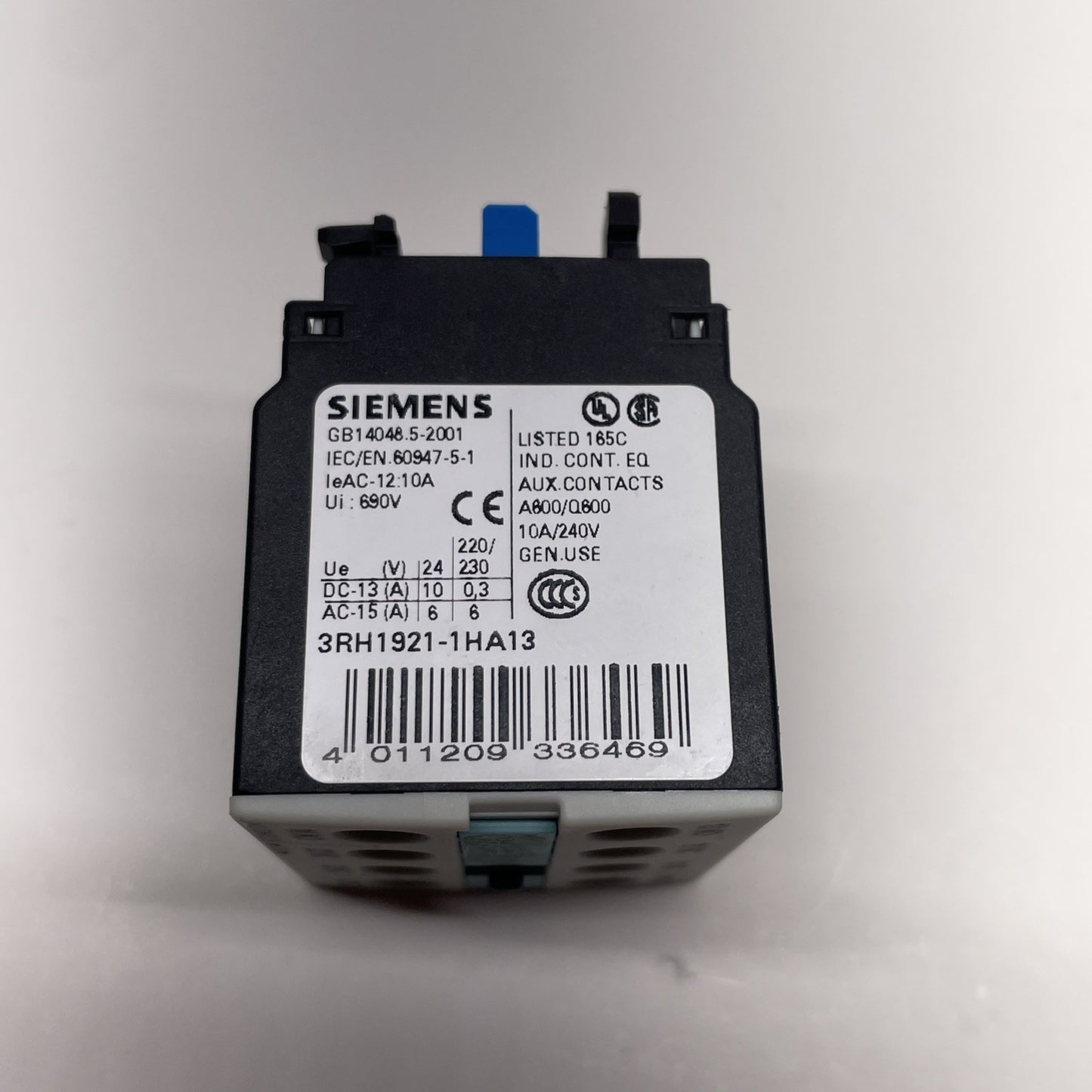 3RH1921-1HA13 Siemens SIRIUS Auxiliary Switch Block 1NO + 3NC