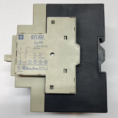 GV3-M25 Telemecanique Motor Starter 16-25A GV3 Manual Motor Protector w/ GV1-A01