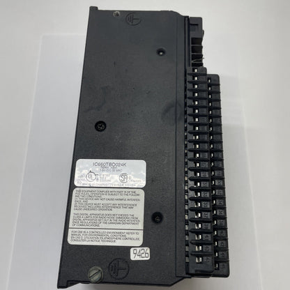 GE Fanuc IC660BBD024 I/O Block Assembly 32-Circuit 12-24 VDC (EBD024K + TBD024K)