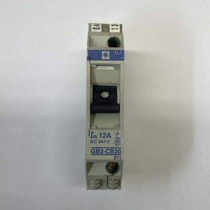 Telemecanique GB2-CB20 Circuit-Breaker, 12 Amp