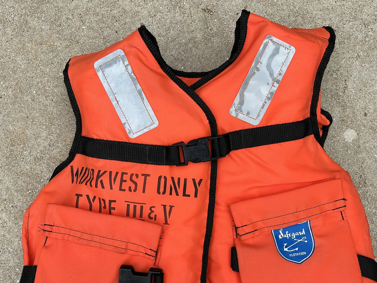 VTG SAFEGARD MODEL 310 / WORKHORSE MERCHANT VESSEL LIFEJACKET ADULT OVER 90 LBS