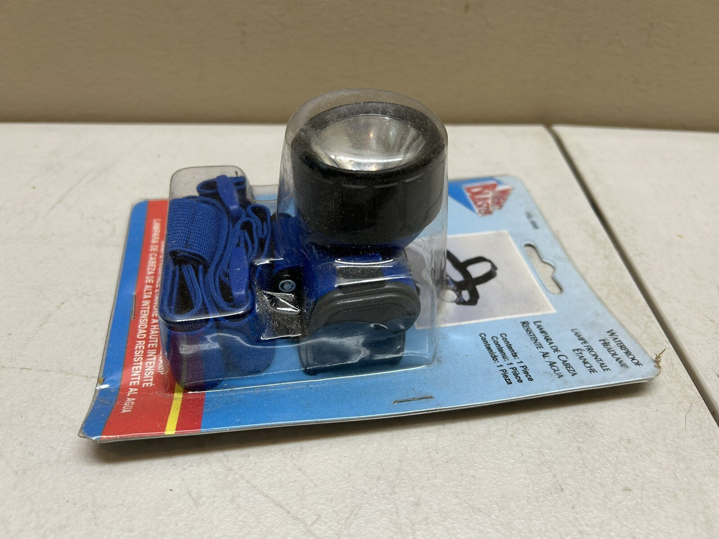 NIGHT BLASTER HL-500 HEADLAMP WATERPROOF TO 30' HIGH INTENSITY BULBS / NEW