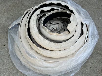 TEMPO SHIPMATE GUNWALE GUARD 1-3/8" X 1/2" ROUND 100 FT 1138 HR / CANVAS COVER