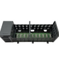 ALLEN BRADLEY 1746-A10 SER A 10 SLOT RACK W/ 1746-P2 SER C POWER SUPPLY