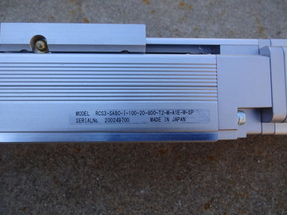 IAI / RCS3-SA8C-I-100-20-800-T2-M-A1E-W-SP Slider Type Robo Cylinder Actuator