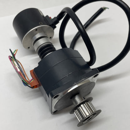 Vexta Oriental 5-Phase Stepper Motor PH554-NB w/ Sunx DRE-38 Rotary Encoder