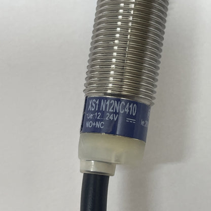 Telemecanique  XS1 N12NC410  Inductive Proximity Sensor 12-24 VDC M12 2m Cable