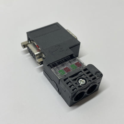 SIEMENS 6ES7972-0BB50-0XA0 SIMATIC DP Bus Connector 90° PG Socket PROFIBUS