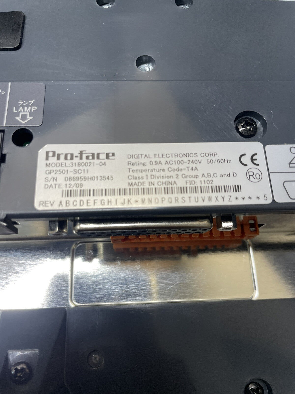 NEW Pro-face GP2501-SC11 Touch Screen GP2501SC11 3180021-04