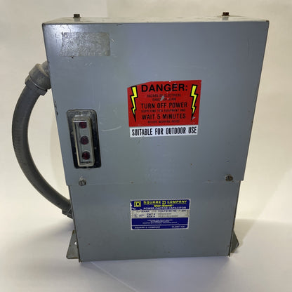 Square D PFC4010F 480VAC 60Hz Power Factor Correction Capacitor