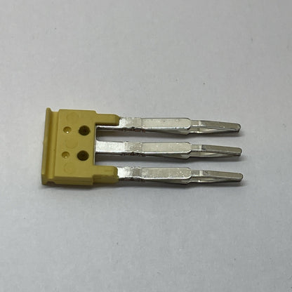 Lot of 59 Allen Bradley 1492-CJL4-3 Screwless 3-Pole Plug-In Center Jumpers 4mm