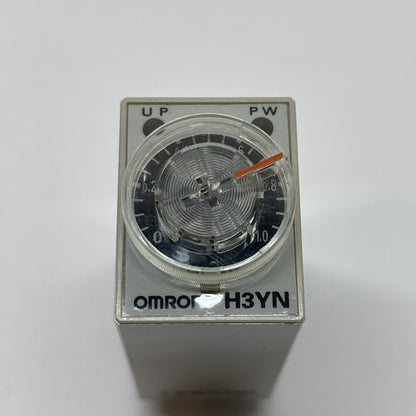 Omron H3YN-2 Miniature Timer Relay DPDT 1sec-10min Dial 8-Pin