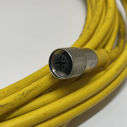 TURCK KB 4T‐6 (U2477) Actuator/Sensor Cordset 4-Wire 1/2″ MicroFast Female – 6 m