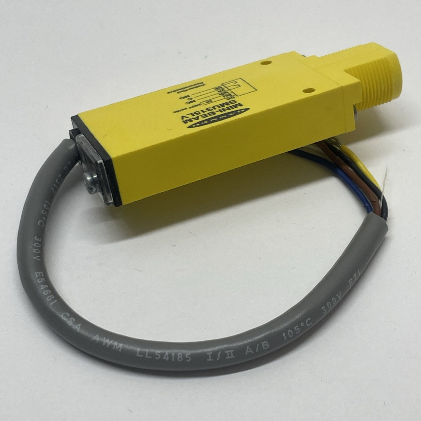 BANNER SMU315LV MINI-BEAM SENSOR / USED AS SAMPLE ONLY