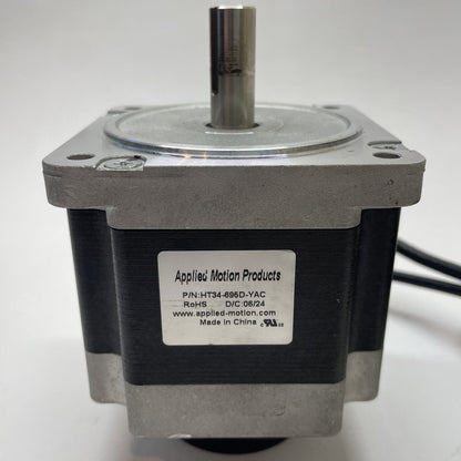Applied Motion HT34-695D-YAC NEMA 34 Stepper Motor w/ 3004-195-10 Encoder Cable
