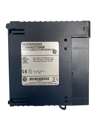 GE Fanuc IC694ACC300B Input Simulator Module — RX3i / 8-16pt