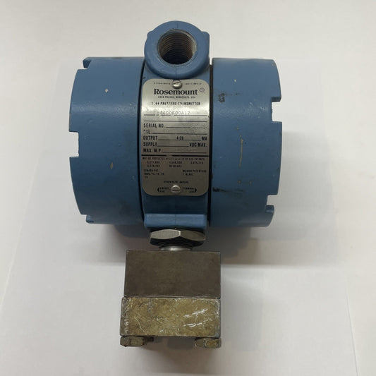 Rosemount 1144G0600A12 Pressure Transmitter 0-600 PSI 4-20 mA