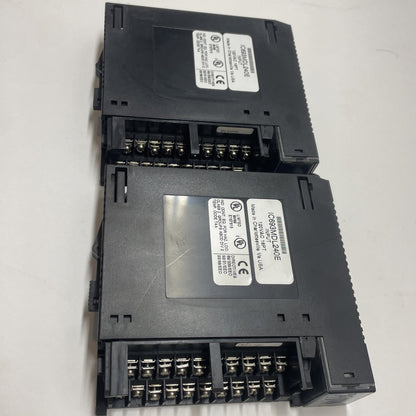 (LOT OF 2) GE Fanuc IC693MDL240E Input 120 VAC 16 Point Module