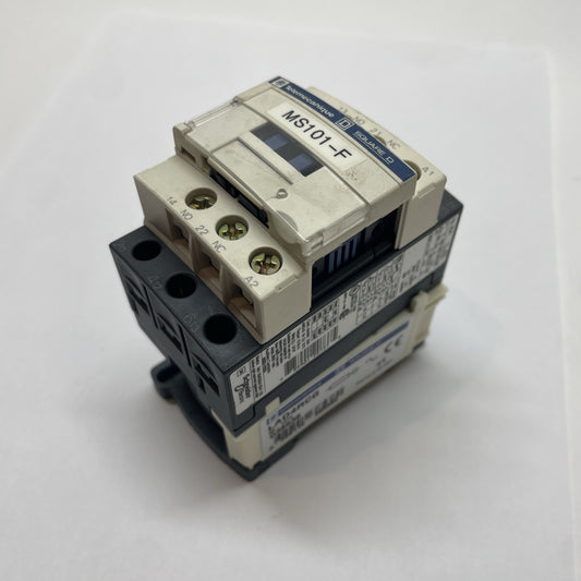 TELEMECANIQUE SQUARE D LC1D09 CONTACTOR w/LAD4RCG SUPPRESSOR MODULE