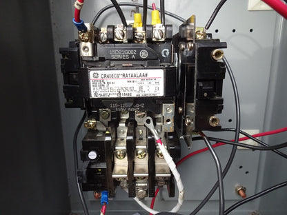 GE 300-LINE CONTROL FULLY ENCLOSED NEMA SIZE 1 STARTER / 10 HP 480V / 3R ENCL