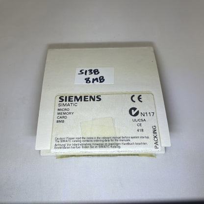 Siemens Simatic MMC 8MB 6ES7953-8LP11-0AA0 6ES7 953-8LP11-0AA0