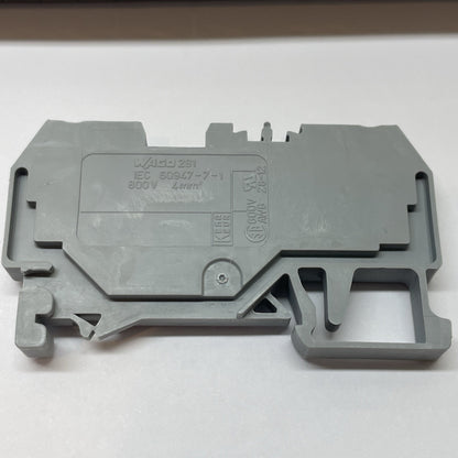 (LOT OF 52) WAGO 281 IEC-60947-7-1 TERMINAL  800V 4MM 2-POLE