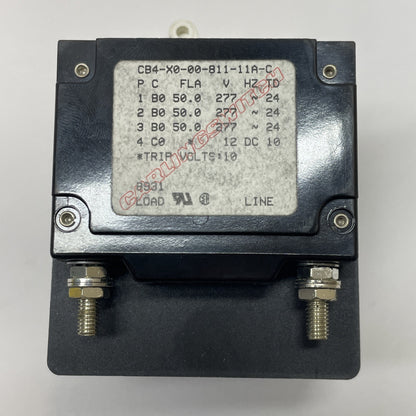 CARLING SWITCH CB4-X0-00-811-11A-C BOLT IN CIRCUIT BREAKER 277V 4POLE **READ**