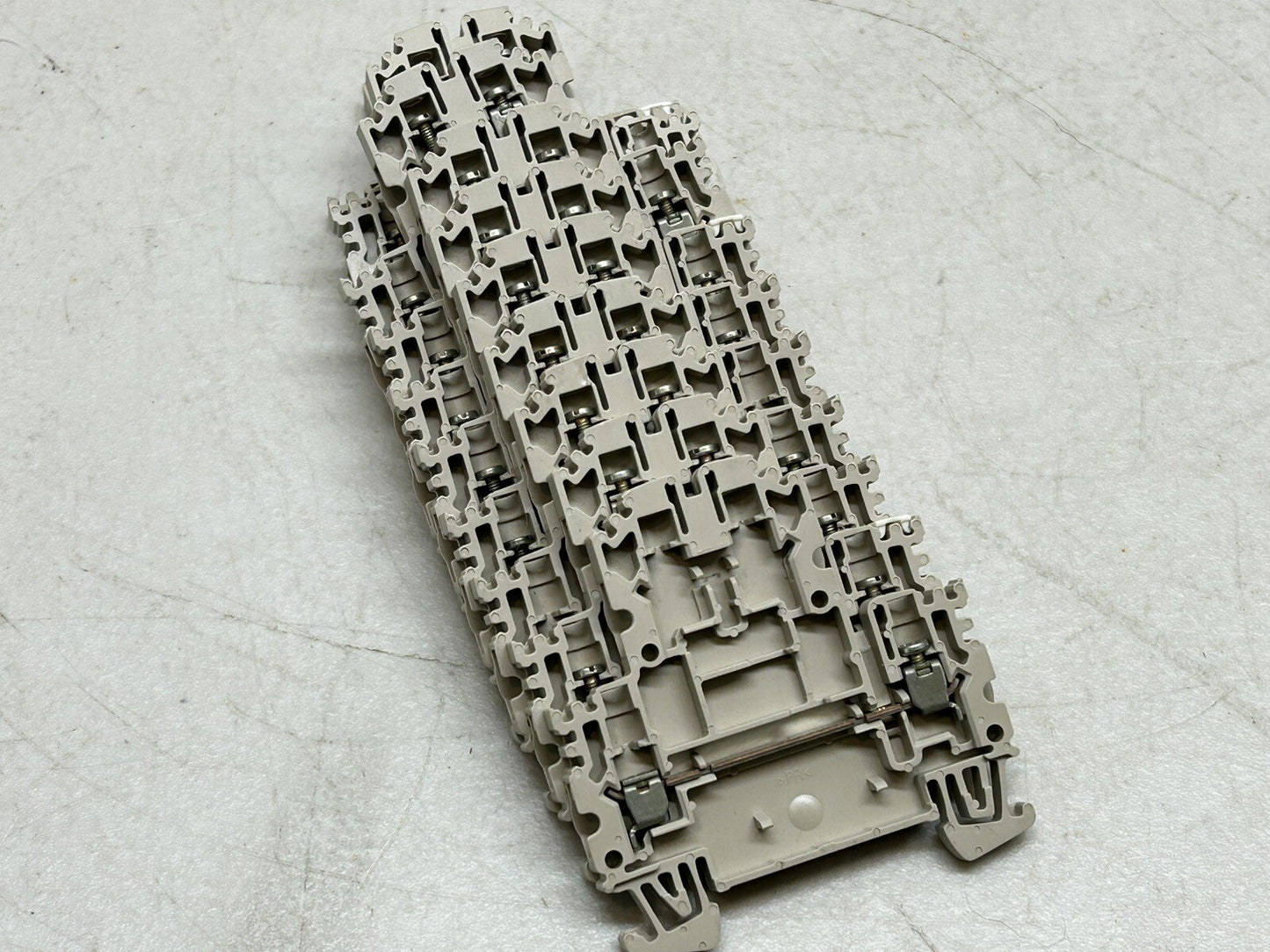 WEIDMULLER WDK 2.5N / WIRE TERMINAL BLOCK WDK25N WDK2.5N TAN / LOT OF 10