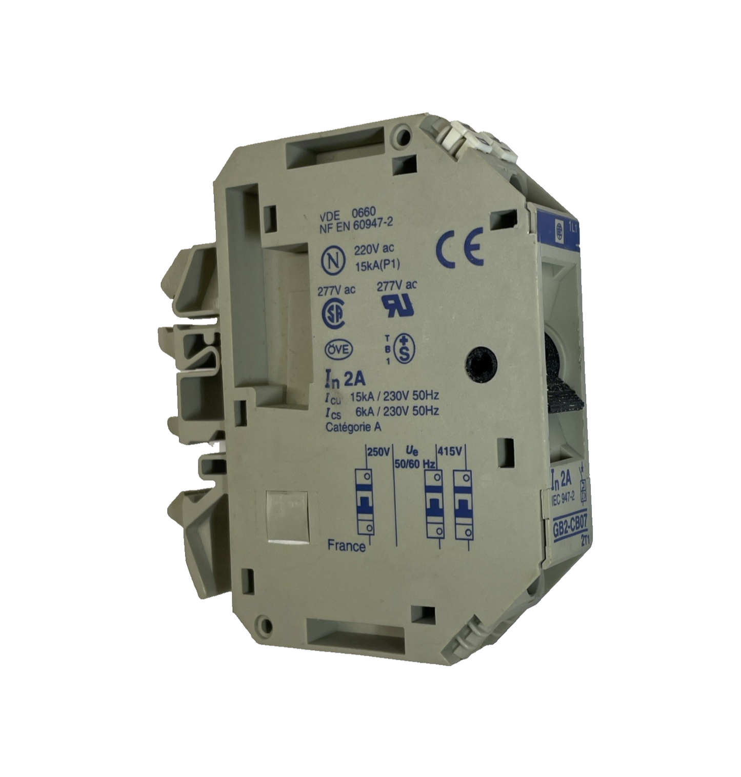 Telemecanique GB2-CB07 2A Circuit Breaker GB2CB07