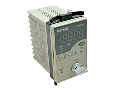 Keyence LX2-V10W Laser Thrubeam Sensor Amplifier Unit 24VDC
