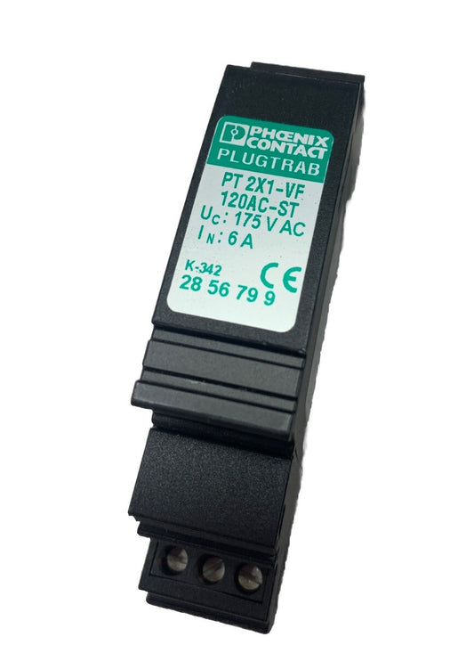 PHOENIX CONTACT PT 2X1-VF-120AC-ST / PT2X1VF120ACST SURGE ARRESTER