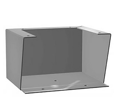 Hammond 1481FC8K Enclosure Floor Stand Kit 12"H x 8"D Gray Steel (Set of 2)